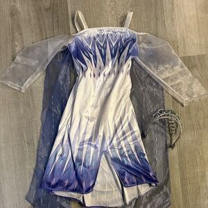 Elsa Dress and Tiara